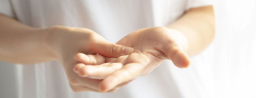 Persona con osteoporosis.